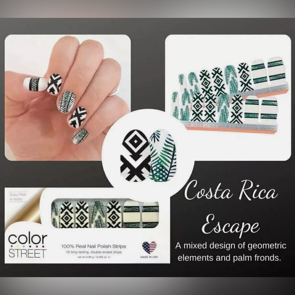 146. Color Street Nail Polish Strips - Costa Rica Escape - Picture 1 of 2